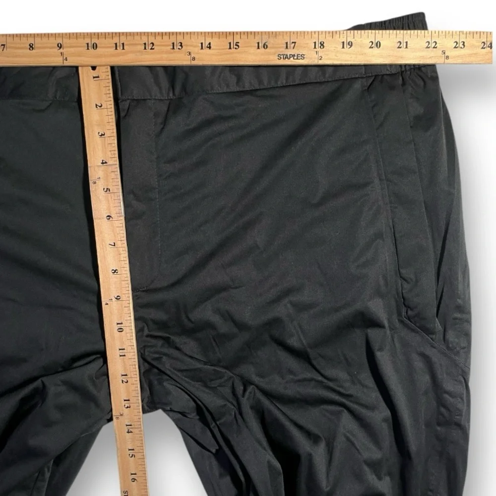 ADIDAS ClimaProof Advance Rain Pants Windbreaker Track Golf Hiking Black 2XL